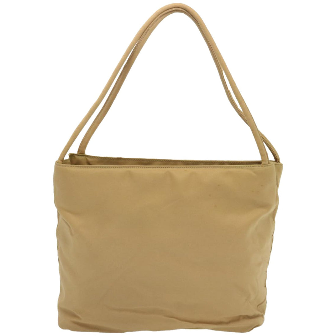 PRADA Tote Bag Nylon Beige  67415