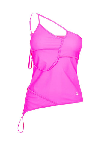 BALENCIAGA Asymmetric Strap Mini Top