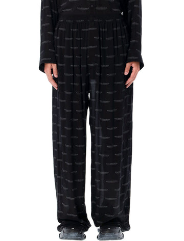 BALENCIAGA Logo Pyjama Pants - Size 50