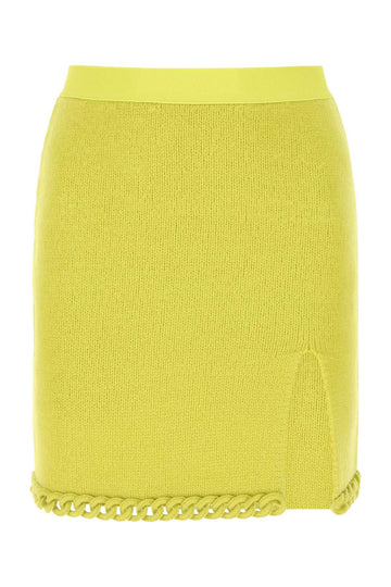 BOTTEGA VENETA Chic Women's Wool Mini Skirt