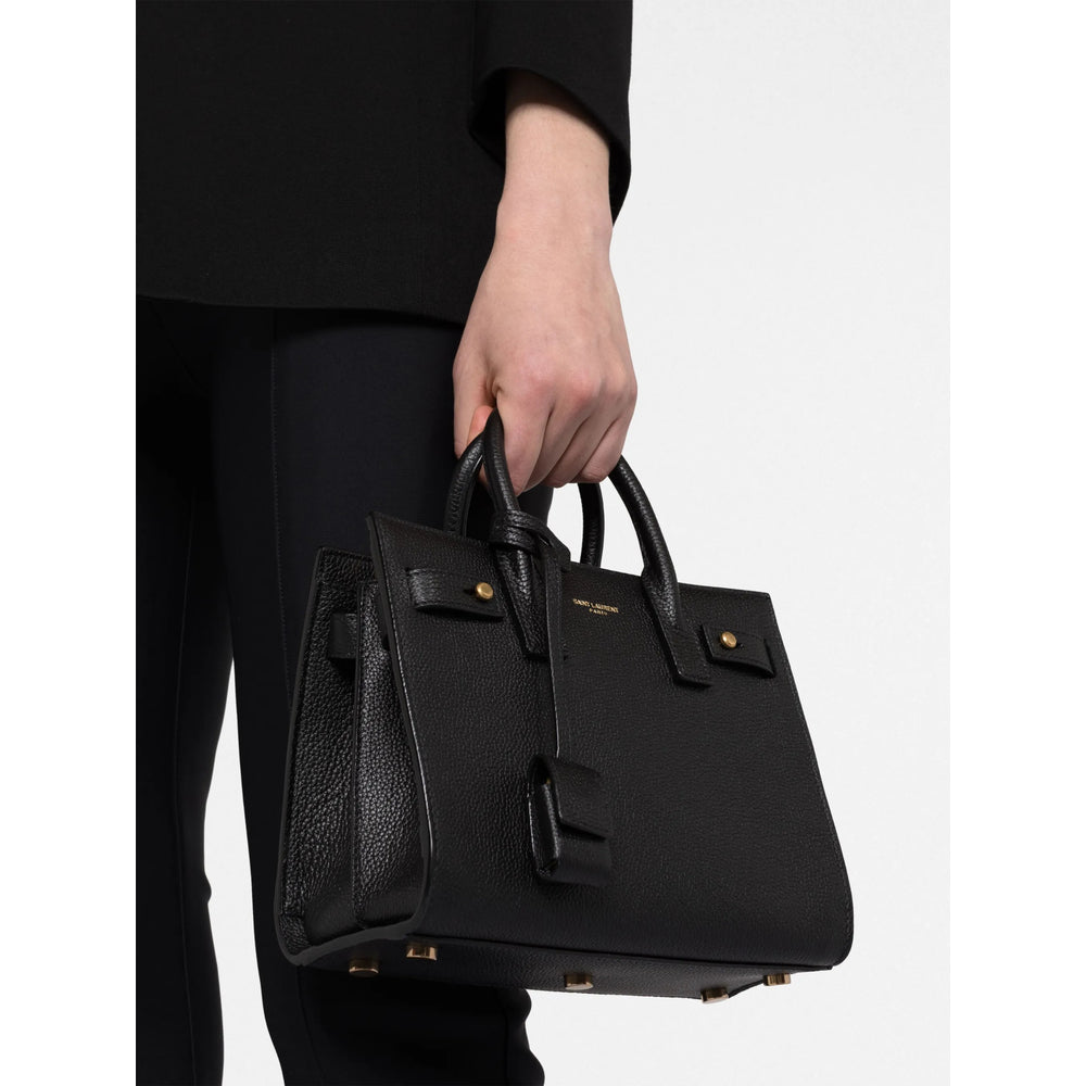 Saint Laurent Black Tote Bags Women