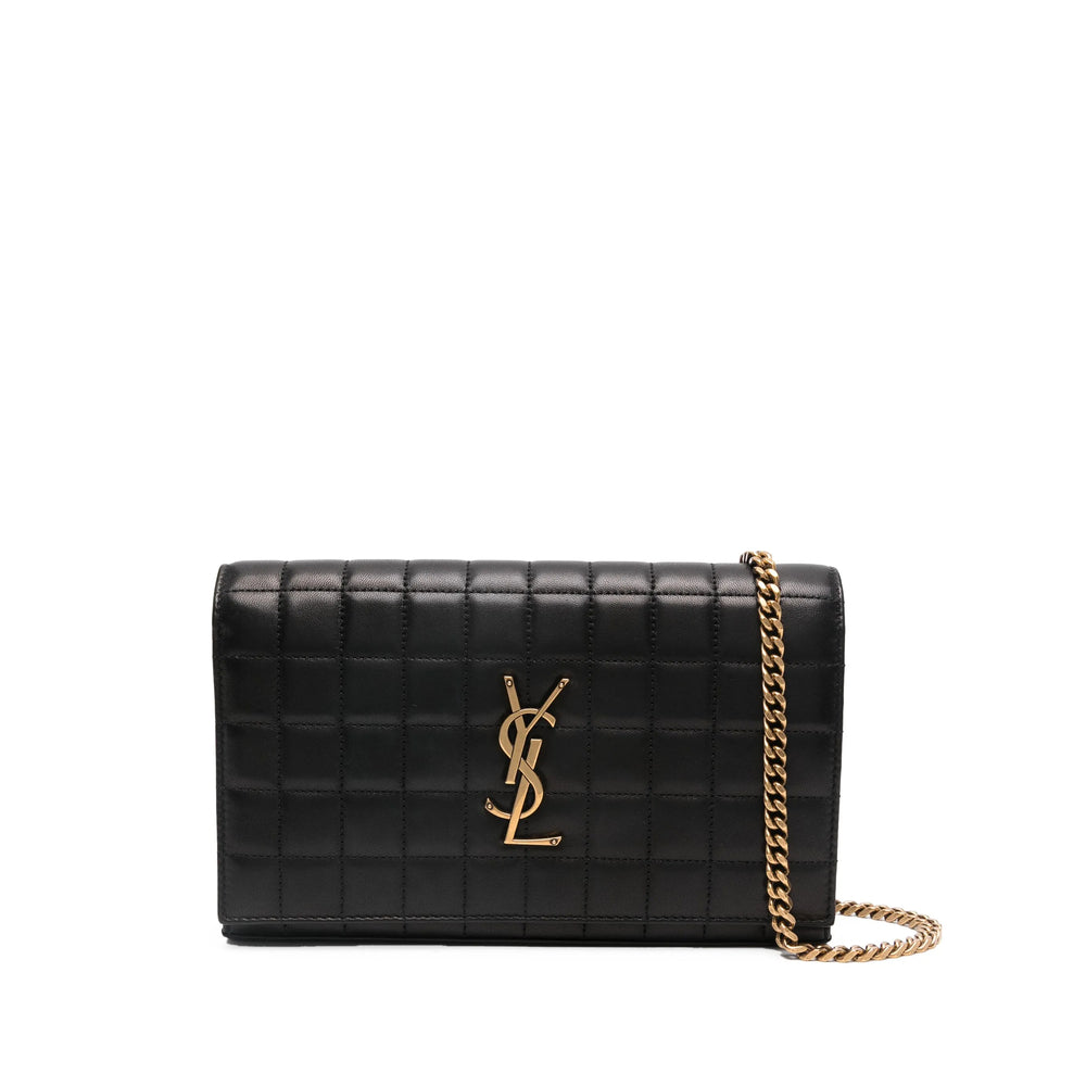 Saint Laurent Black Clutch Bags Women