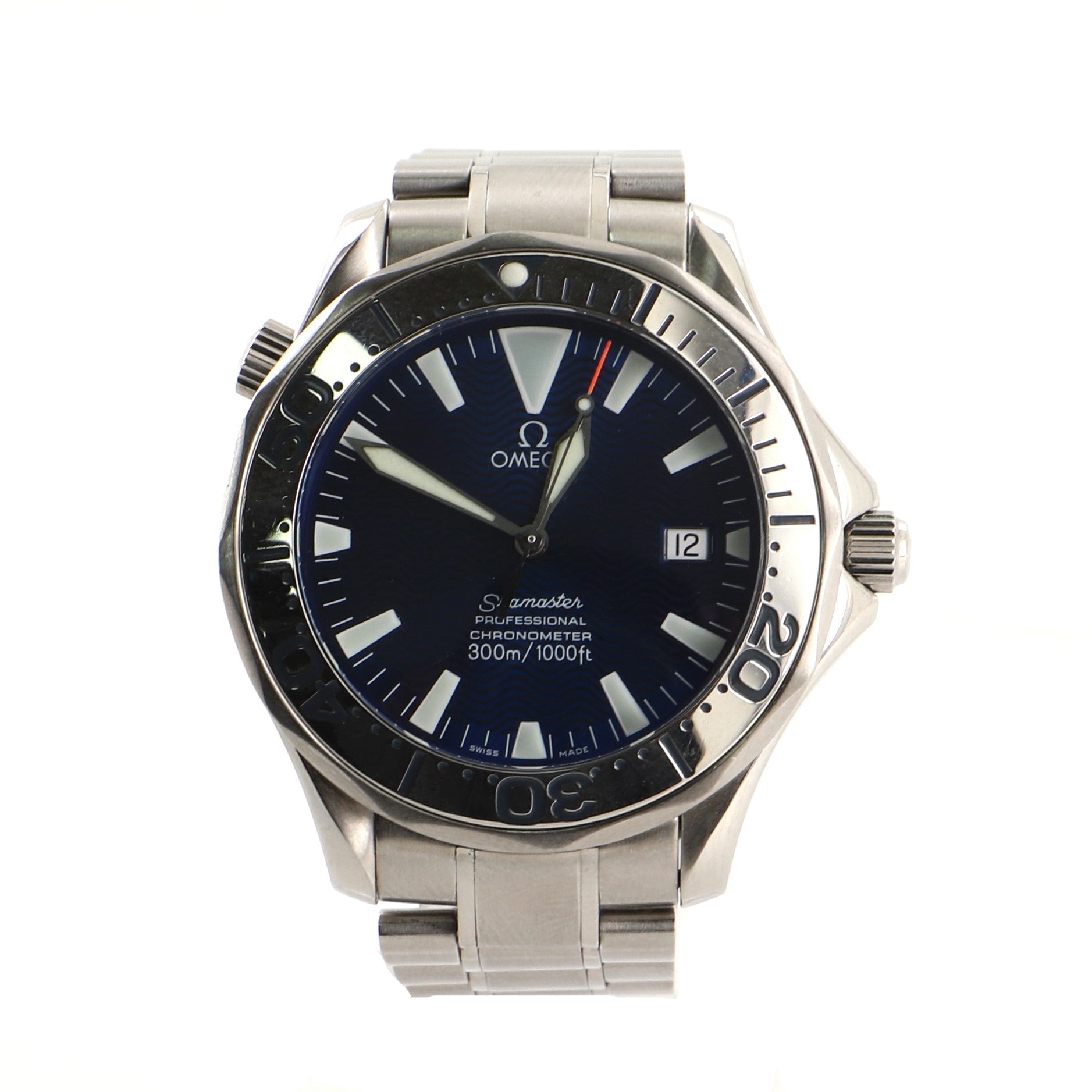 Omega Seamaster Professional Diver Chronometer 300M Automatic Watch Stainless Steel 41