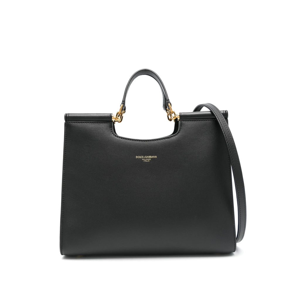 Dolce & Gabbana Black Tote Bags Women