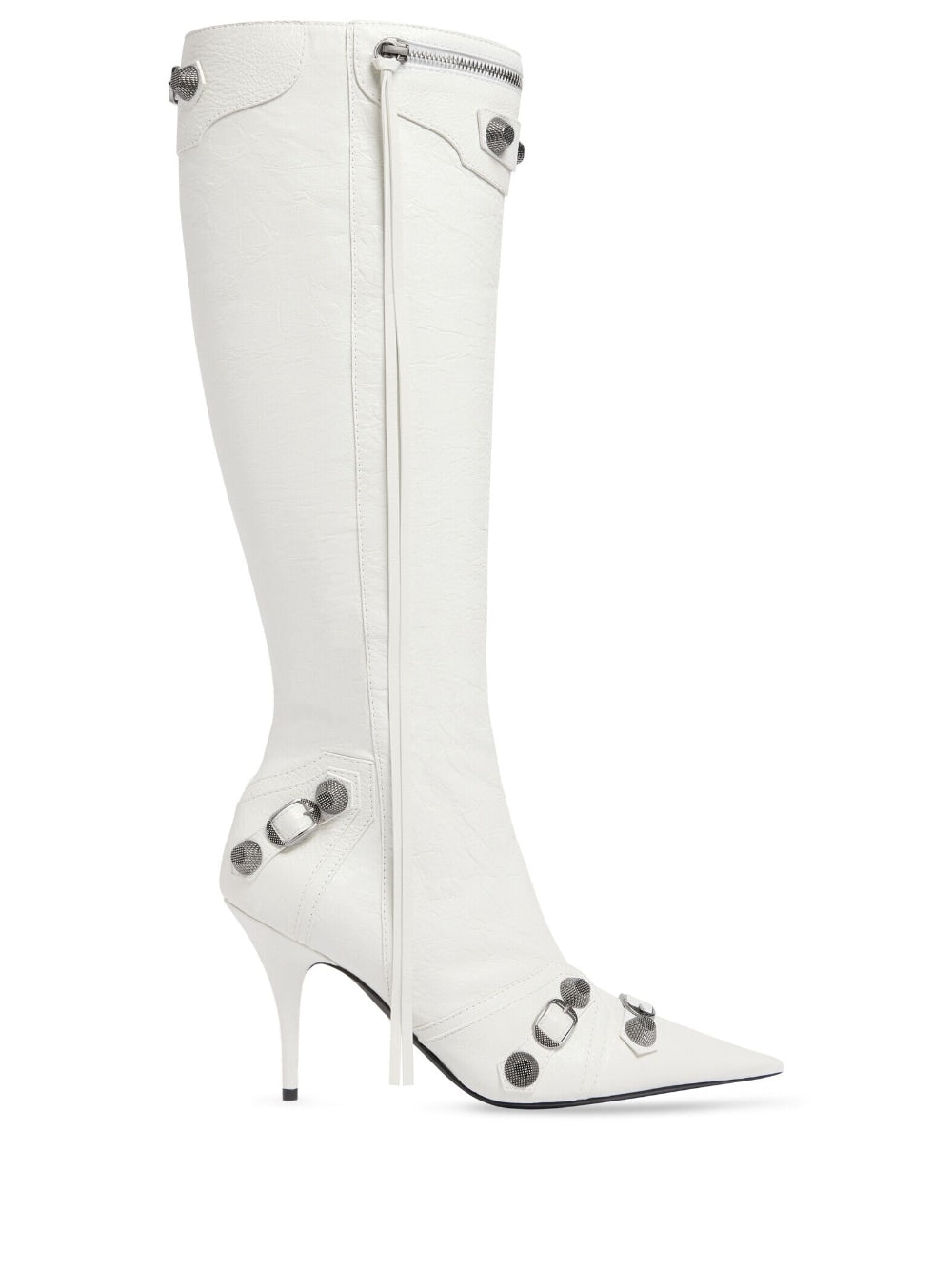 BALENCIAGA Knee-High Leather Boots