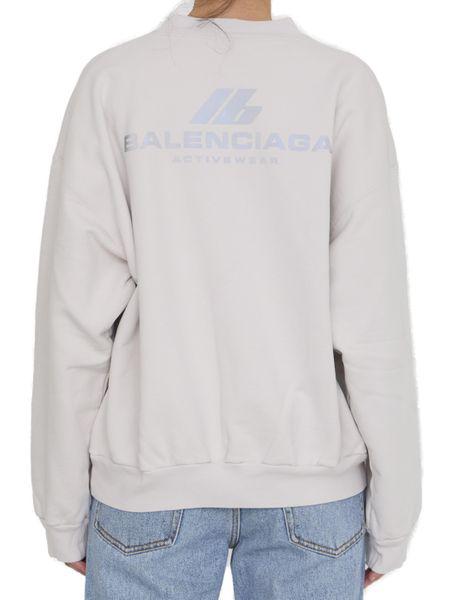 BALENCIAGA Regular Crewneck Sweater for Men - FW24 Edition