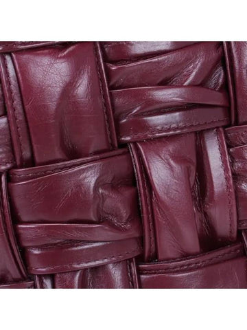 Bottega Veneta Cassette Mini Bucket Bag Barolo