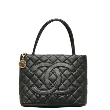 Chanel   Cocomark Tooth Bag houlder Bag Black Caviar S  CHANEL
