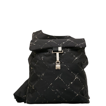 Chanel Travel Line Rucksack Black Nylon  Chanel Rucksack