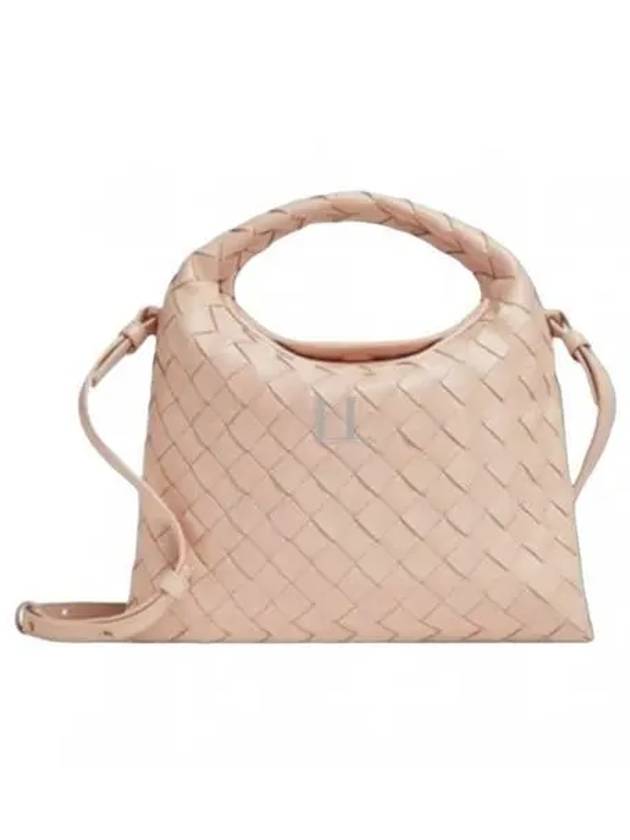 Bottega Veneta Intrecciato Mini Hop Tote Lotus