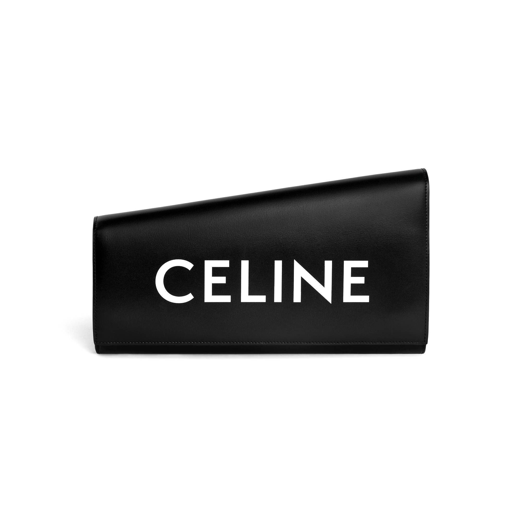 Celine Women's Asymetric Clutch in Black | 110763EPT