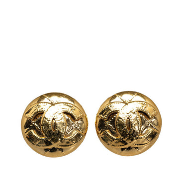 Chanel Vintage Coco Big Stitch Earring G   Chanel