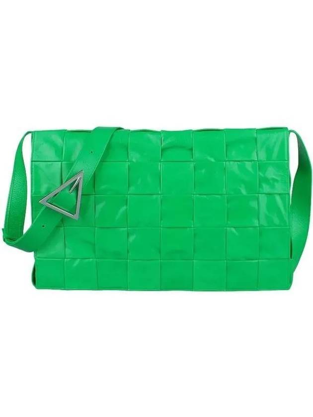 Bottega Veneta Maxi Intrecciato Leather Cross Bag Paraket