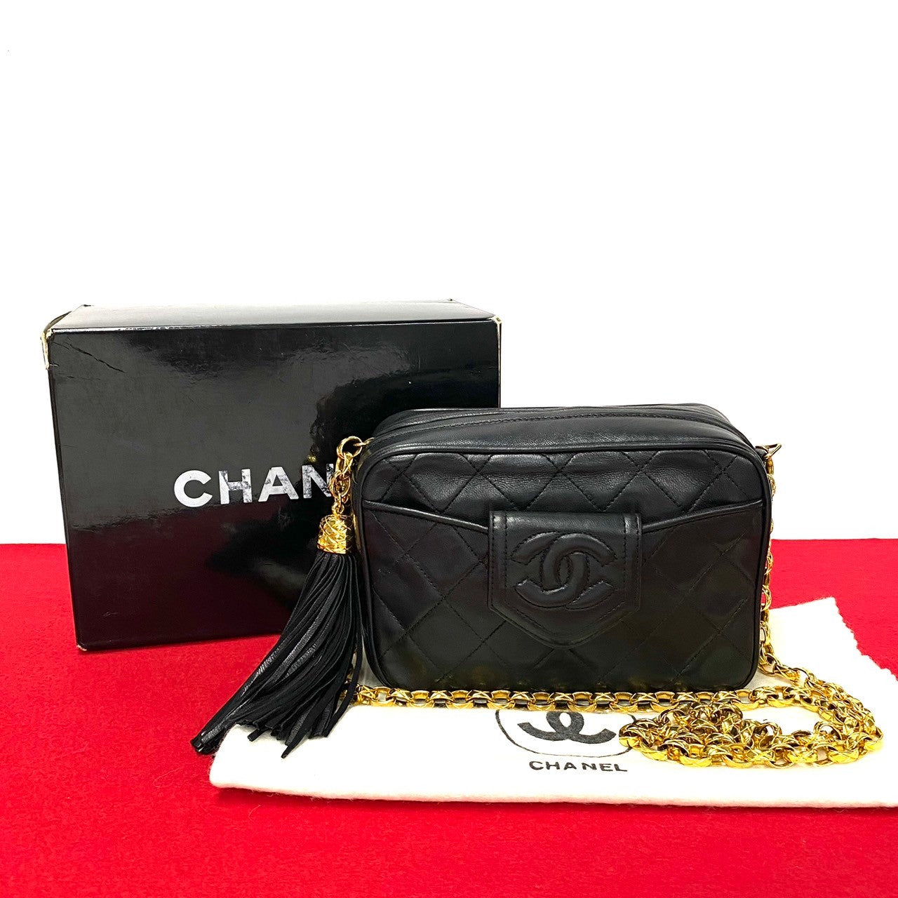 Chanel Matelassé Lambskin Shoulder Bag