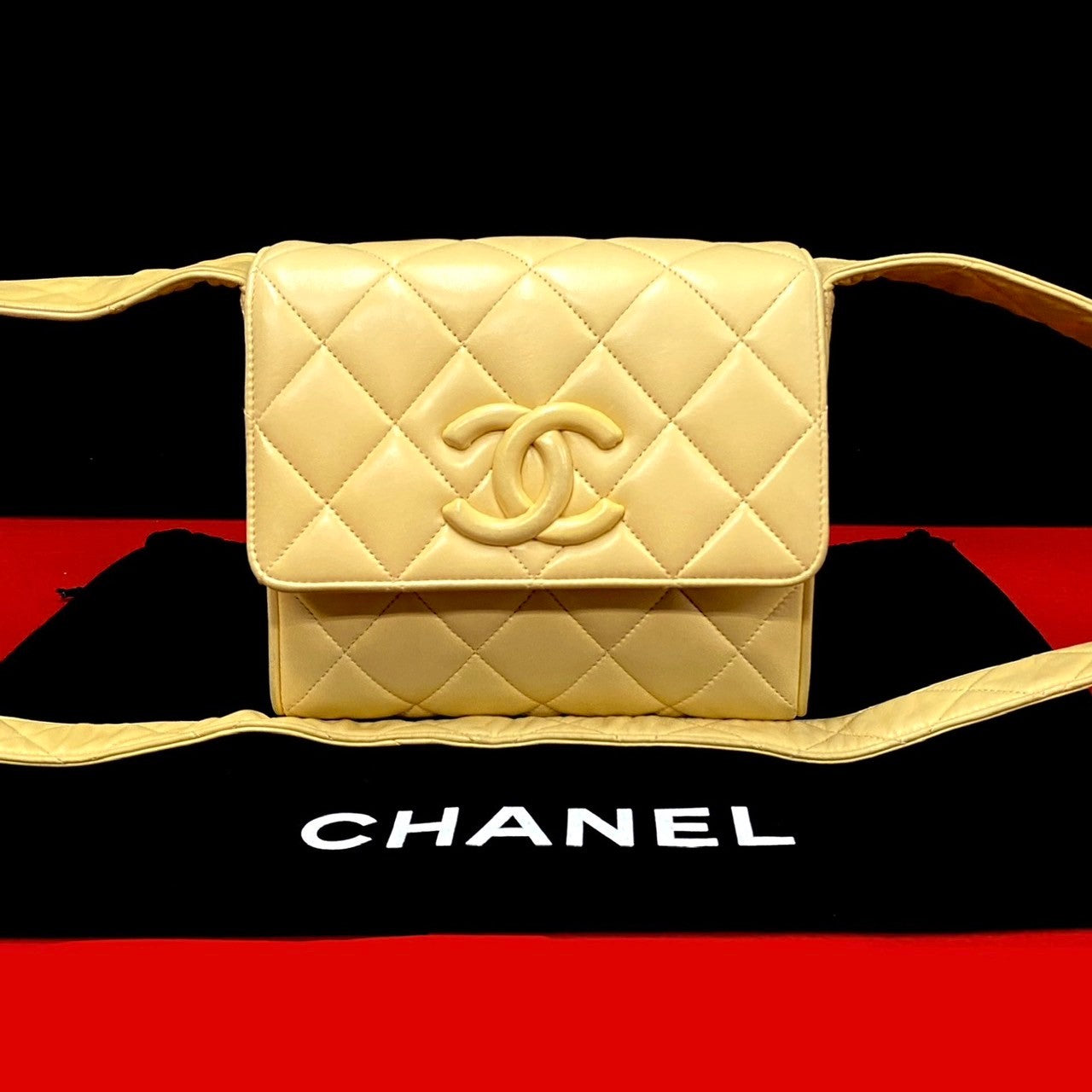 Chanel Matelasse Lambskin Shoulder Bag