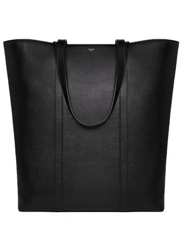 CELINE Museum Smooth Calfskin Tote Bag Black
