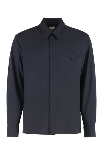 BOTTEGA VENETA Fine Wool Shirt - Size IT 50