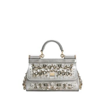 Dolce & Gabbana Silver Tote Bags Women