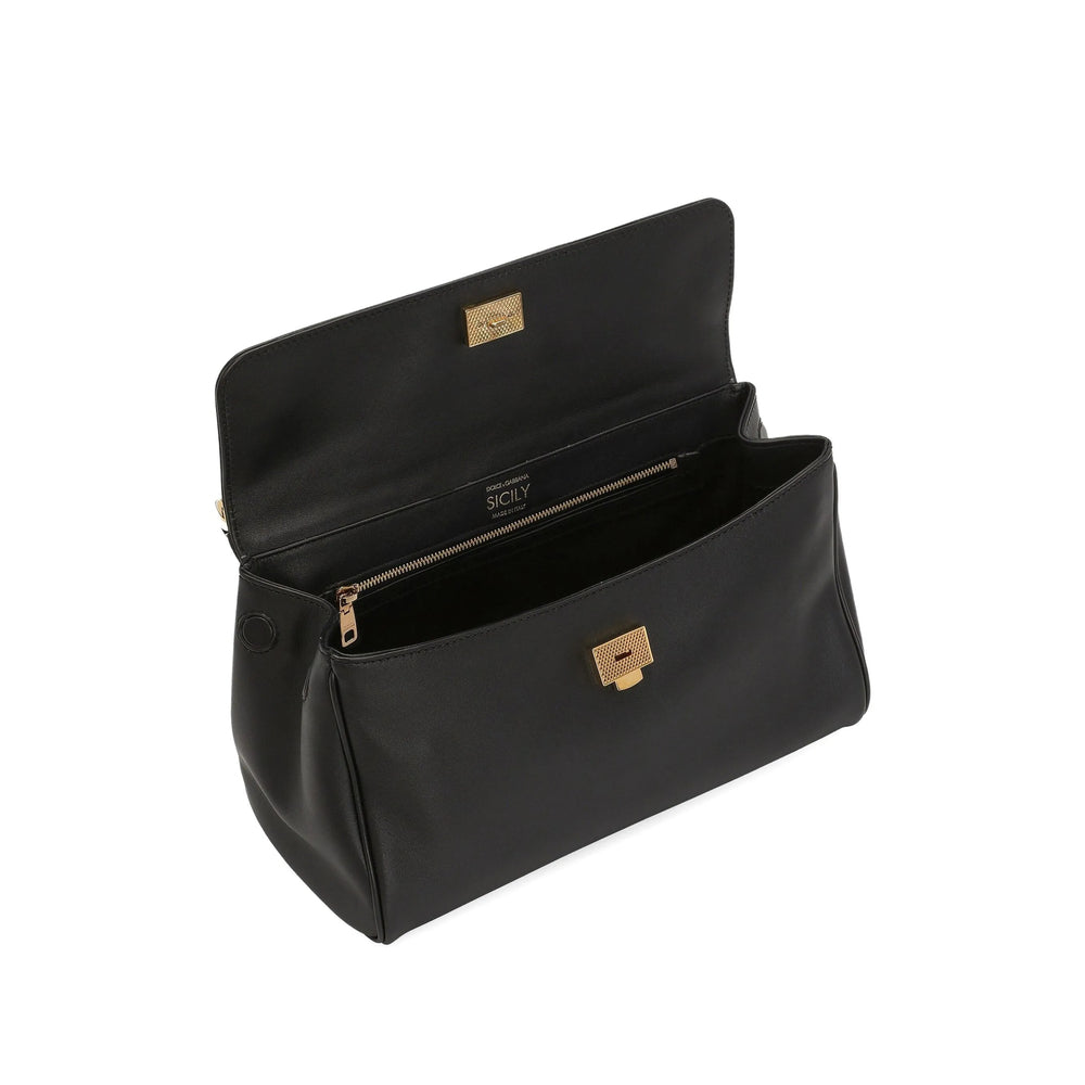Dolce & Gabbana Black Tote Bags Women