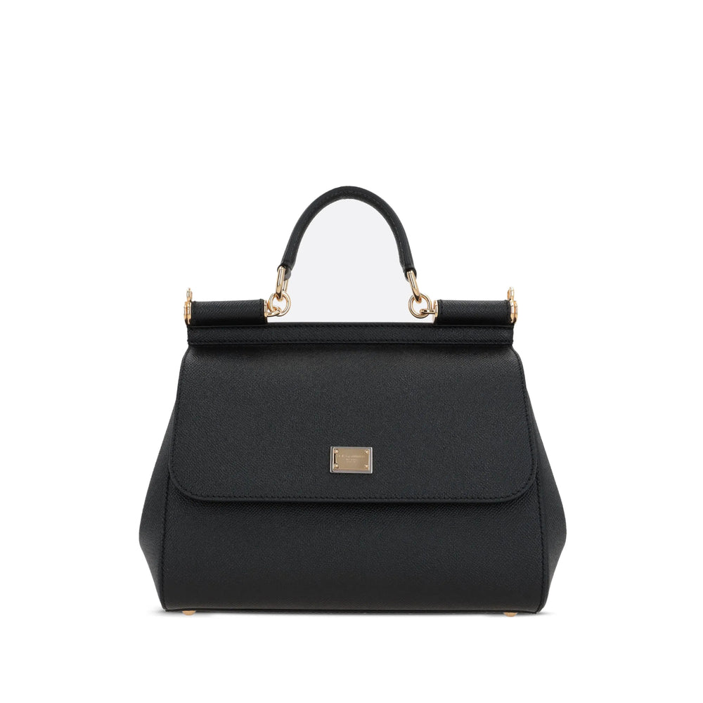 Dolce & Gabbana Black Tote Bags Women