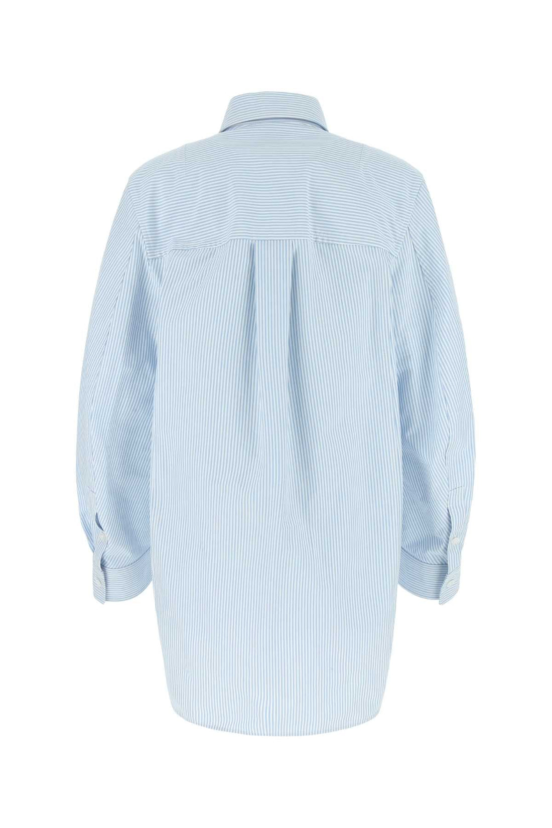 BOTTEGA VENETA Embroidered Cotton Oversize Shirt