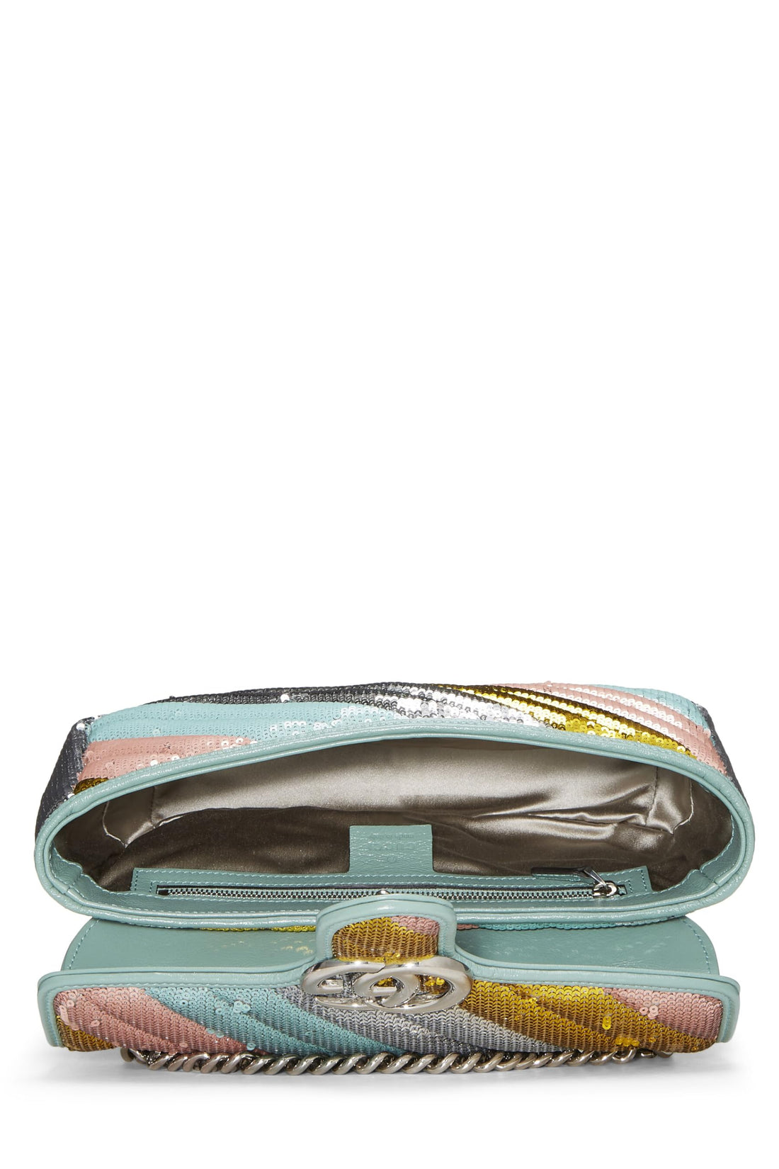 Gucci, Multicolor GG Sequin Marmont Shoulder Bag Small, Multi