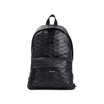 BALENCIAGA Signature M Leather Backpack - 46cm x 33cm x 14cm