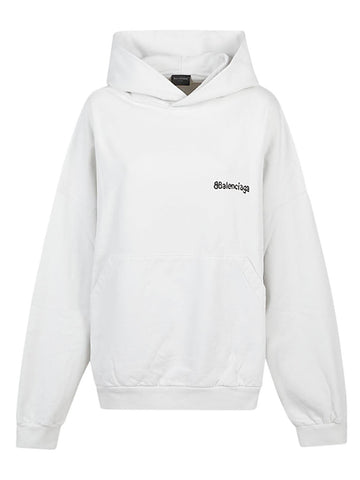 BALENCIAGA Cotton Hoodie with Logo - FW23