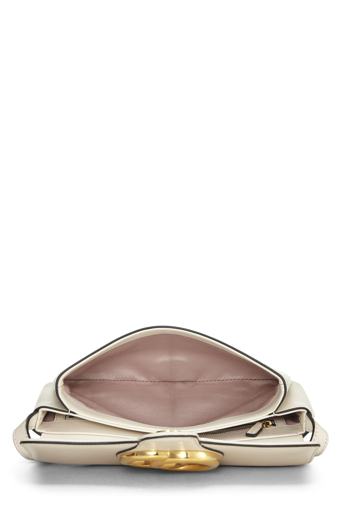 Gucci, White Leather Arli Shoulder Bag Small, White