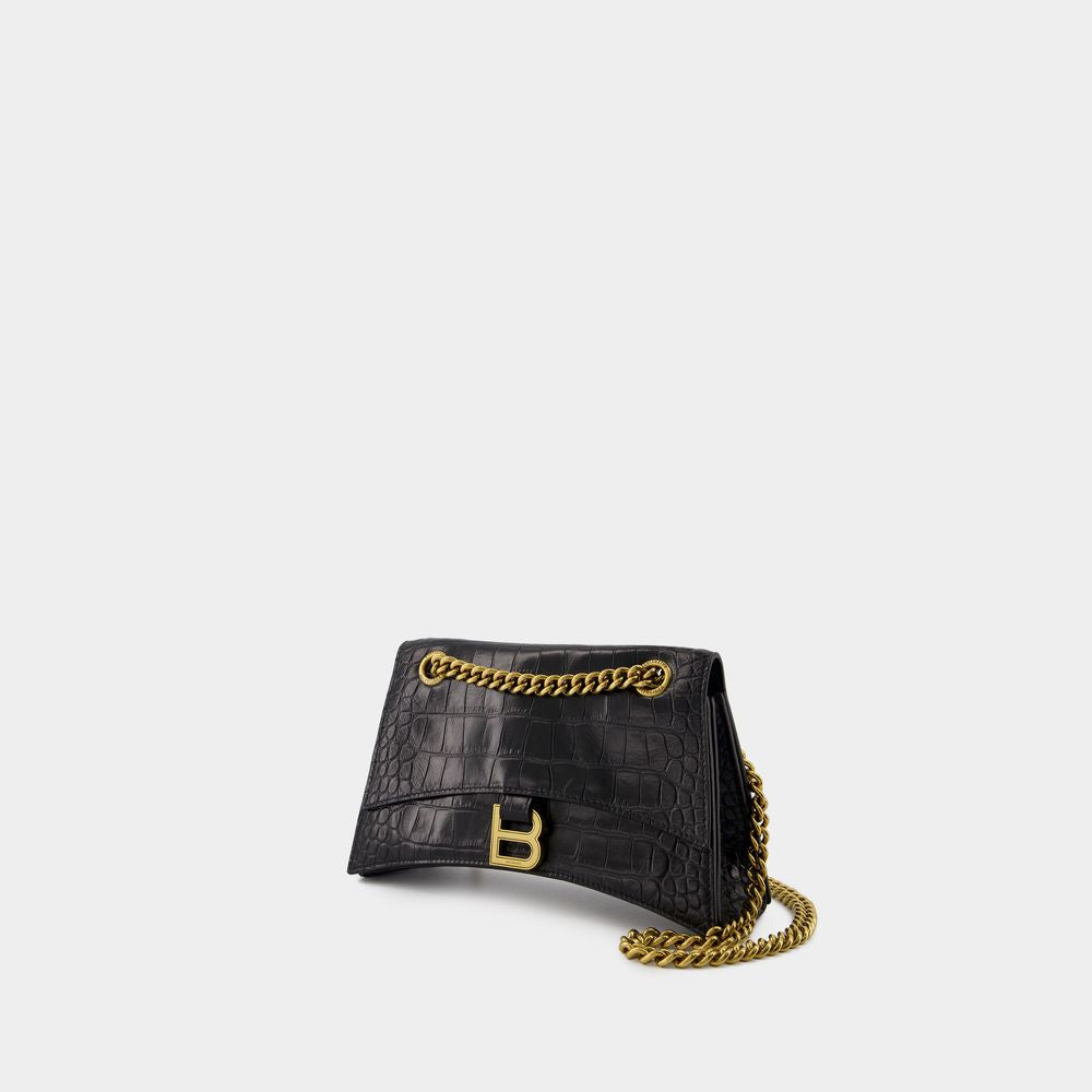 BALENCIAGA Crush Chain S Mini Shoulder Handbag