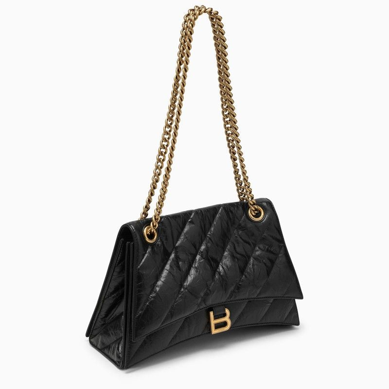 BALENCIAGA Crush Chain Handbag M - A Chic Shoulder Bag for Women
