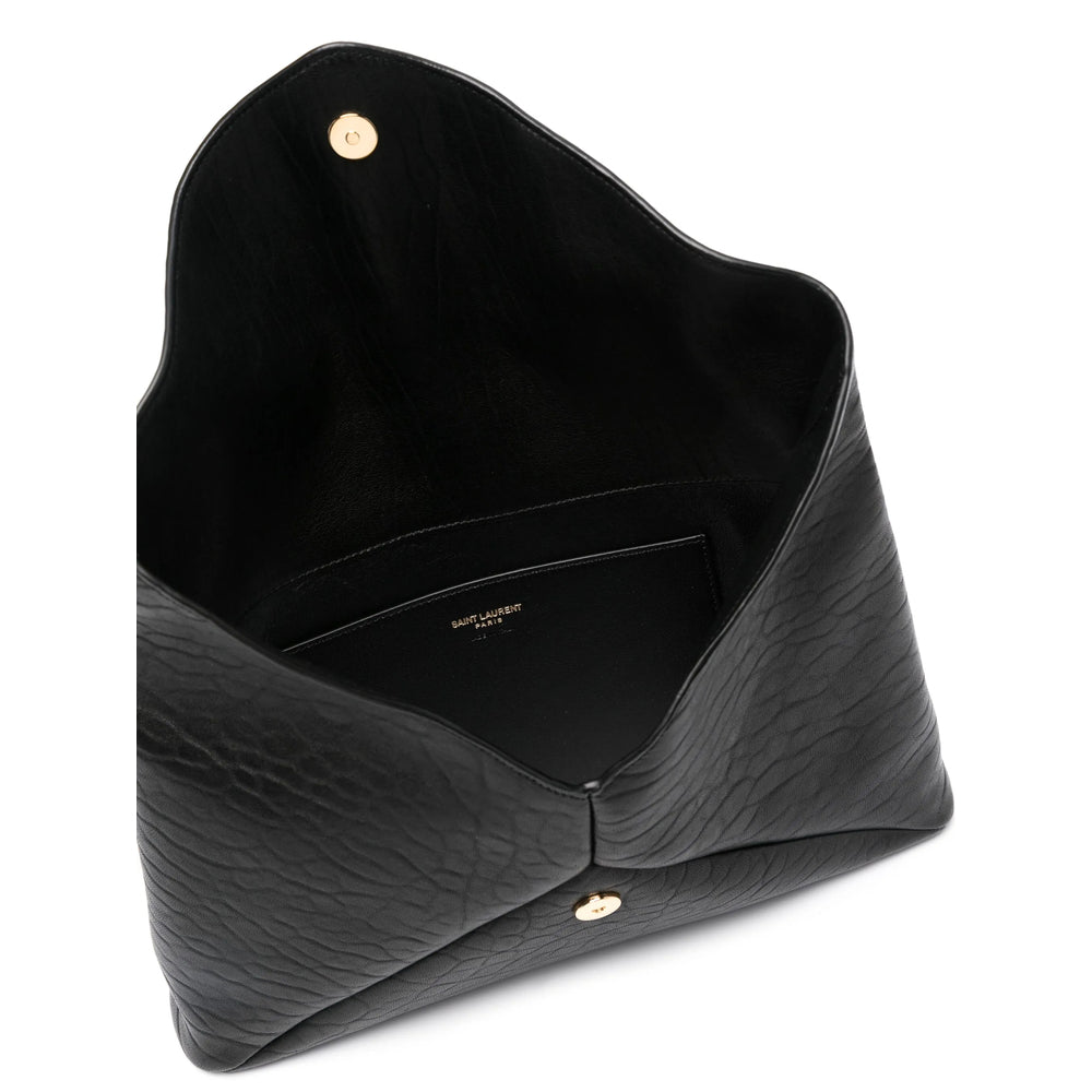Saint Laurent Black Clutch Bags Women