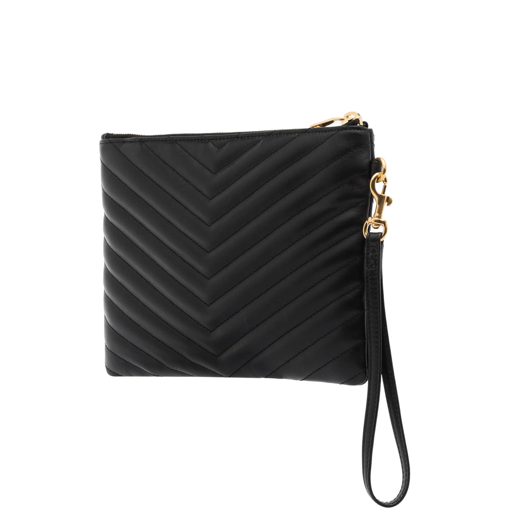 Saint Laurent Black Clutch Bags Women