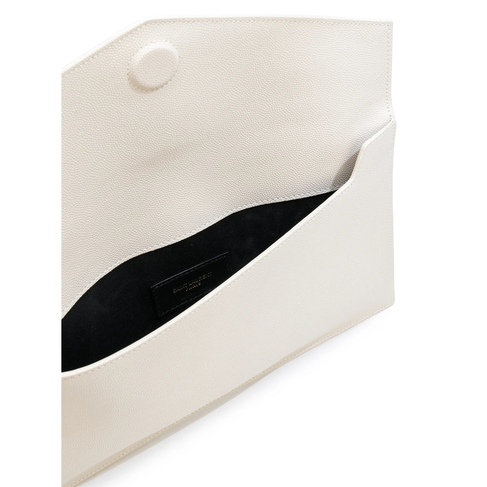 Saint Laurent White Clutch Bags Women