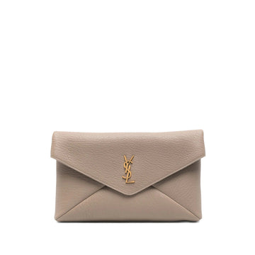 Saint Laurent Grey Clutch Bags Women