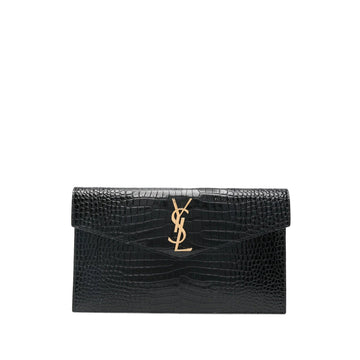 Saint Laurent Black Clutch Bags Women