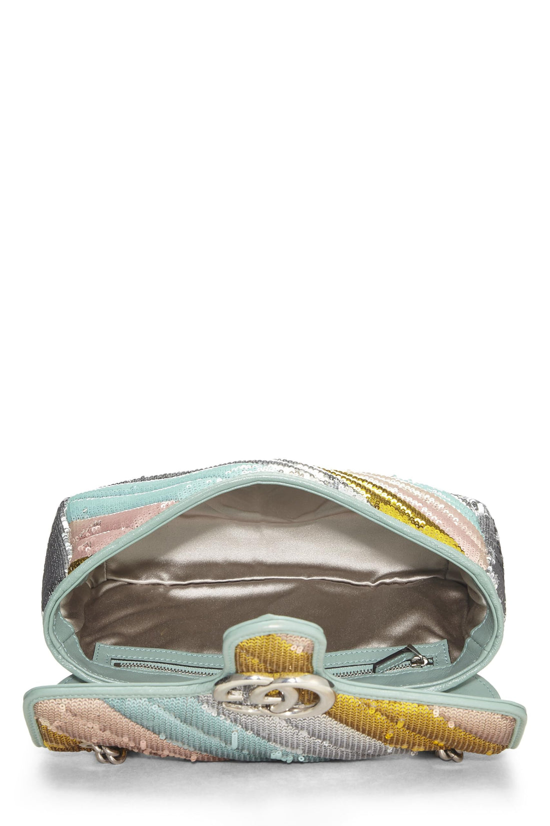 Gucci, Multicolor Sequin GG Marmont Shoulder Bag Small, Multi