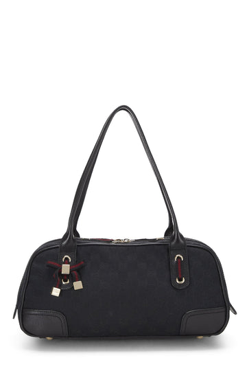 Gucci, Black Original GG Canvas Princy Shoulder Bag, Black