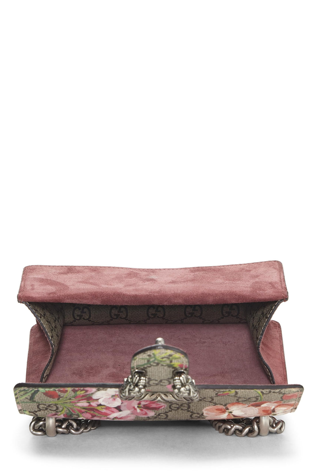 Gucci, Pink GG Blooms Canvas Dionysus Shoulder Bag Mini, Pink