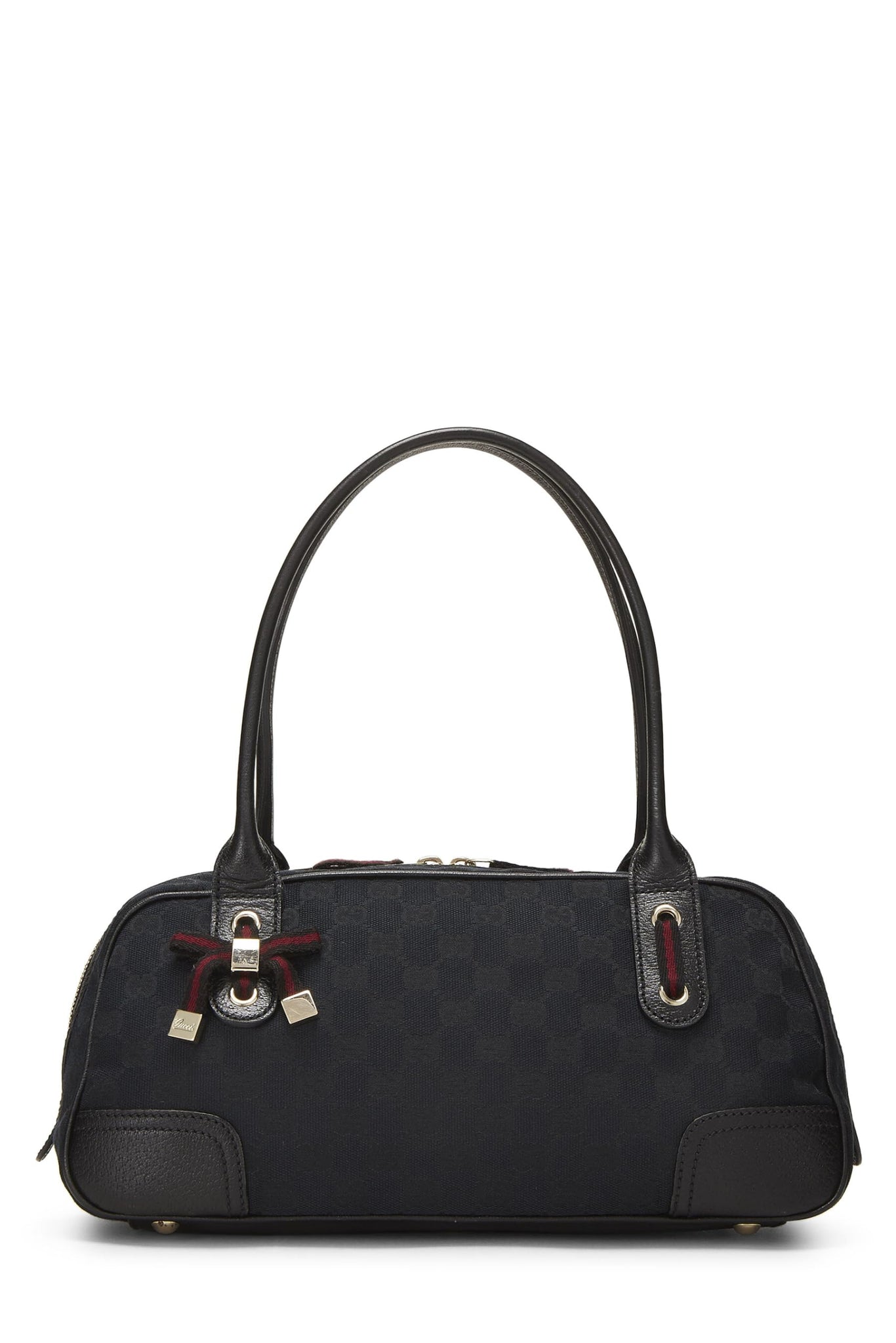 Gucci, Black GG Canvas Princy Shoulder Bag, Black