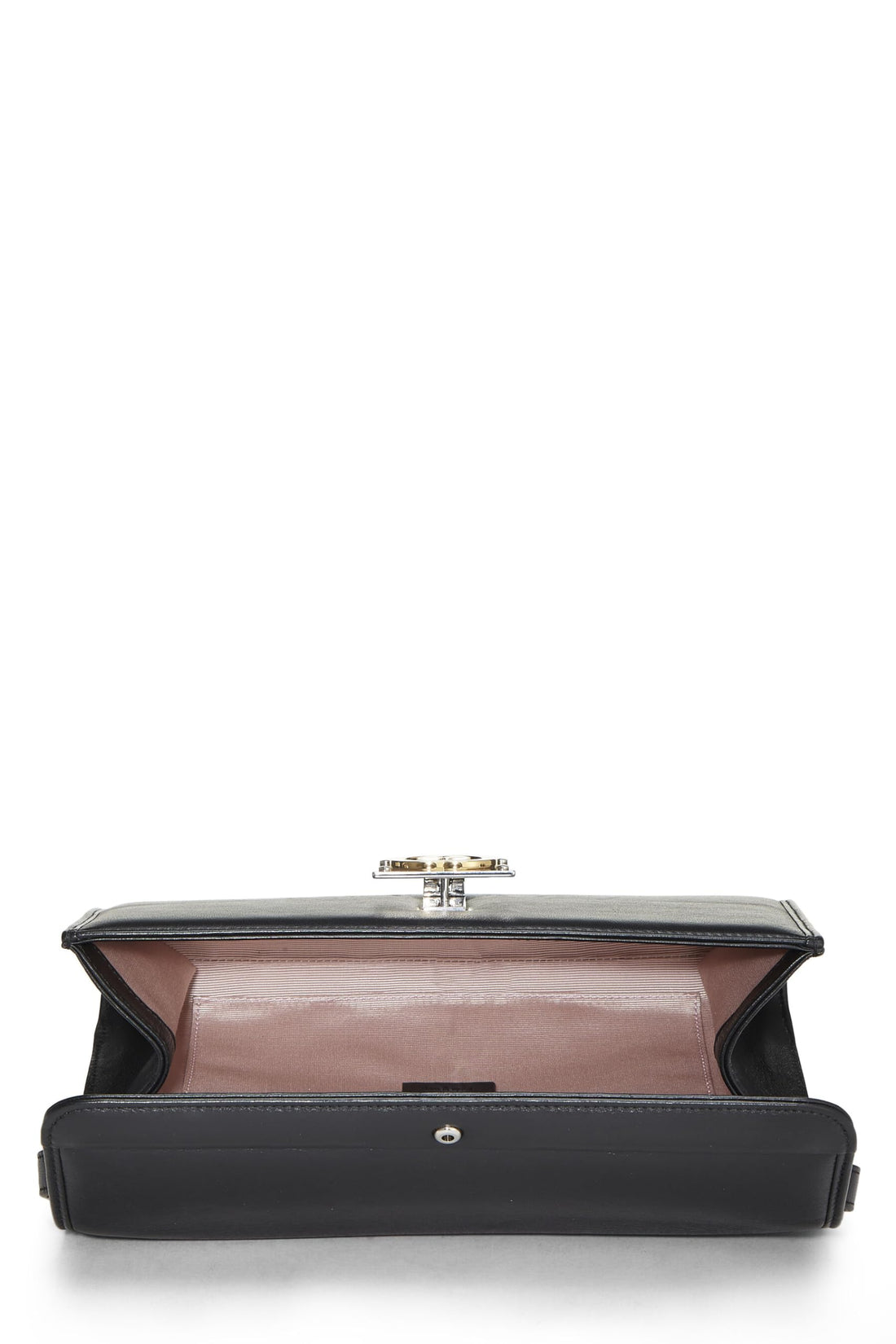 Gucci, Black Leather Matisse Convertible Clutch, Black