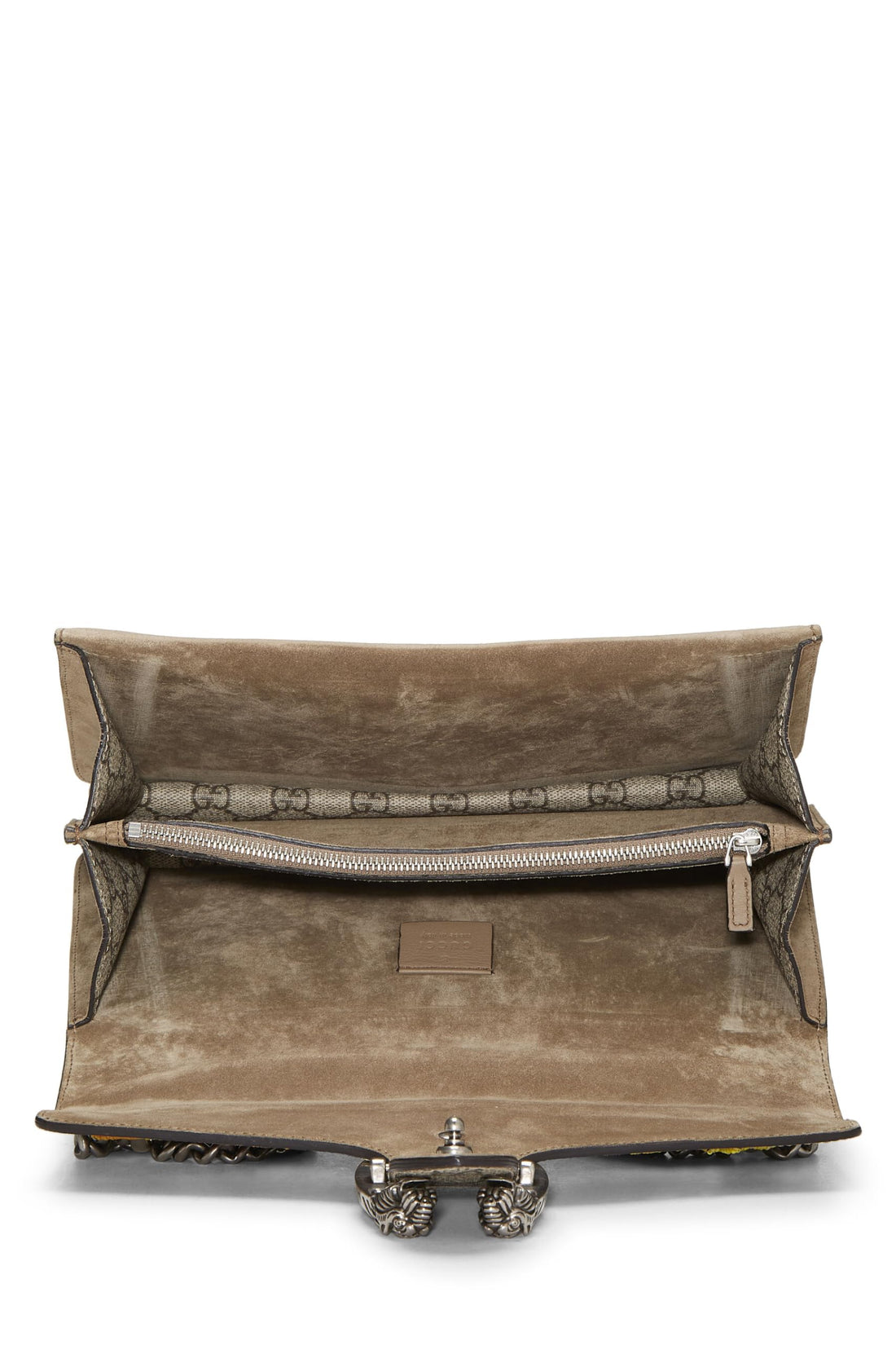 Gucci, Original GG Supreme Canvas Embellished Dionysus Shoulder Bag Small, Brown