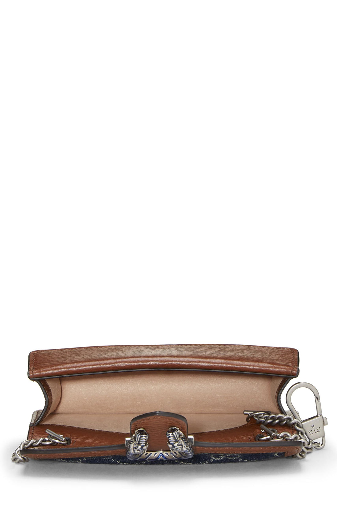 Gucci, Blue GG Denim Dionysus Shoulder Bag Mini, Blue