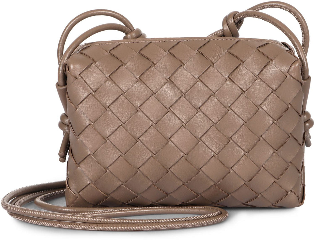 BOTTEGA VENETA Mini Loop Leather Camera Handbag