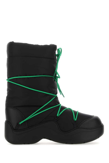 BOTTEGA VENETA Nylon Puddle Bomber Boots for Men