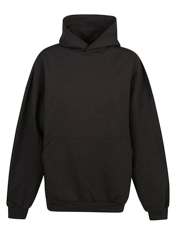 BALENCIAGA Strass Cotton Hoodie with Rhinestone Detail
