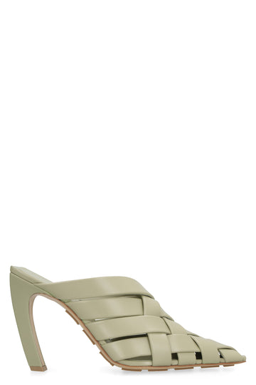 BOTTEGA VENETA Alfie Leather Flat Sandals for Women