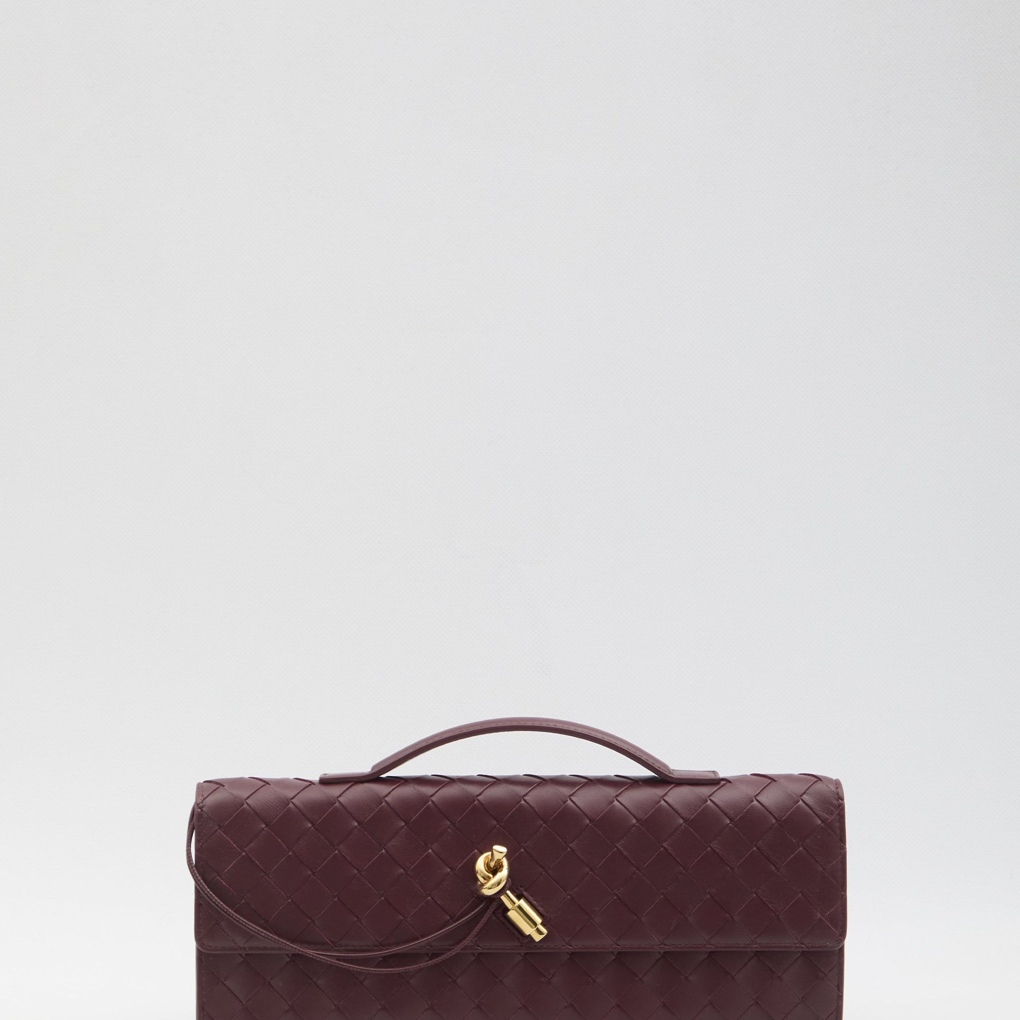 BOTTEGA VENETA Mini Andiamo Clutch Handbag - 13x31x3cm