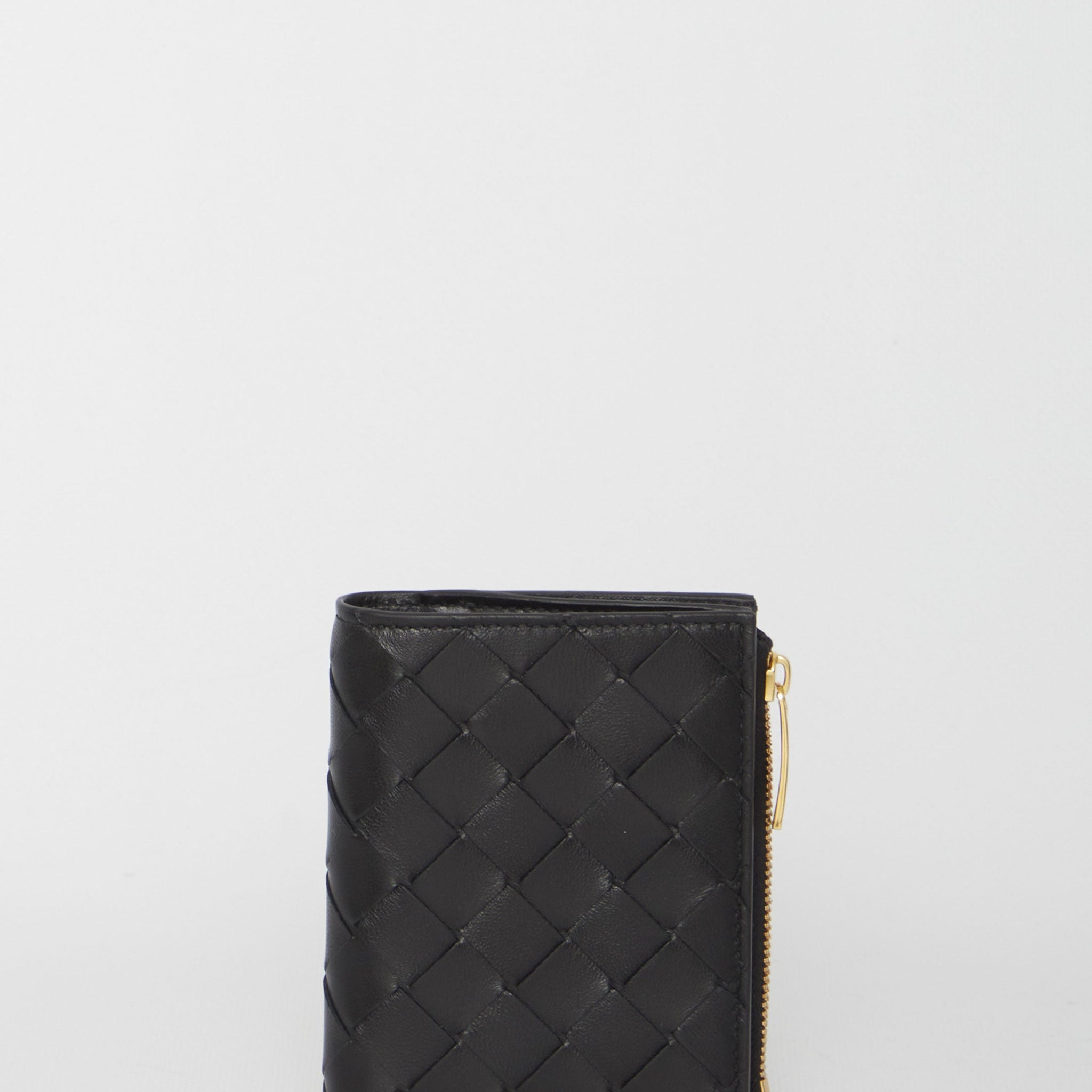 BOTTEGA VENETA Mini Intrecciato Leather Wallet