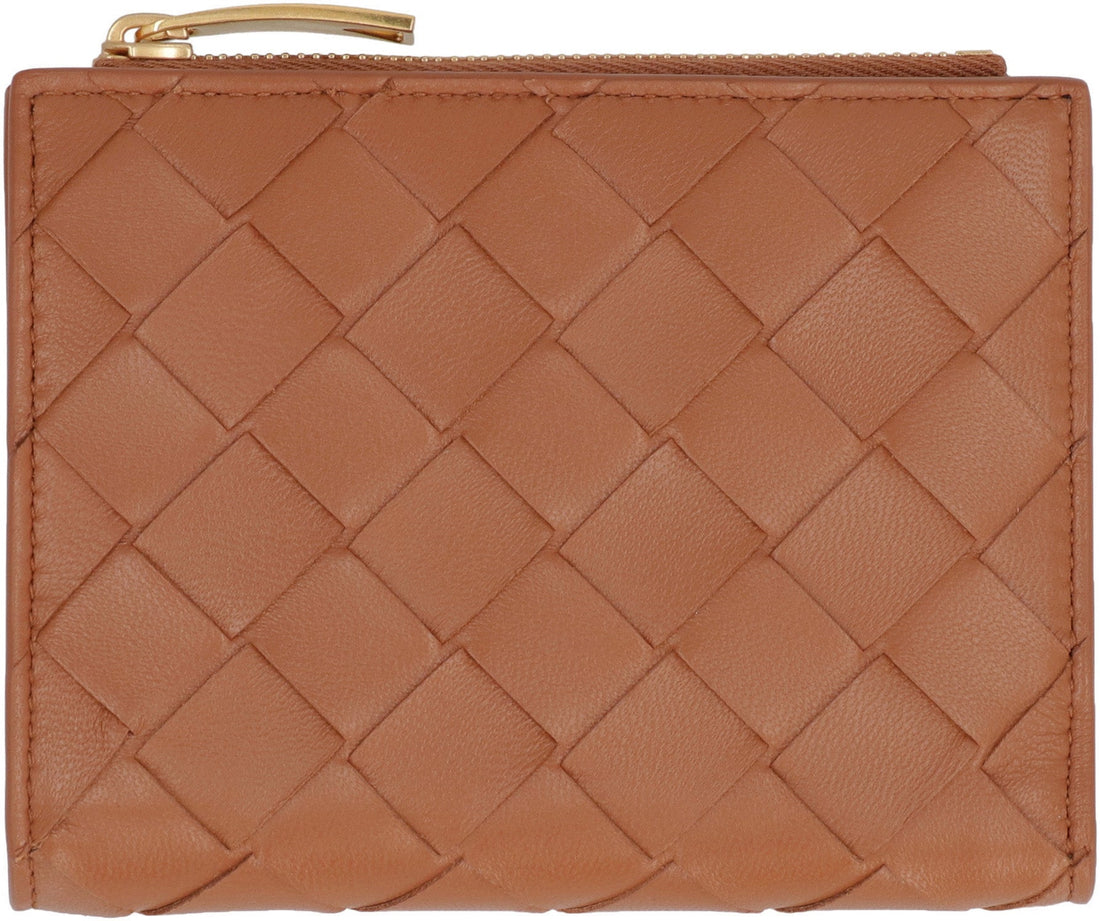 BOTTEGA VENETA Intrecciato Mini Bi-Fold Wallet